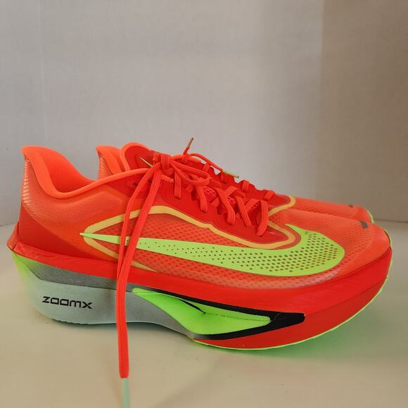 Nike Zoom Fly 6 Men\'s Road Racing Shoes (Crimson/Blast/Mint /Purple) Size 11.5 main image 10